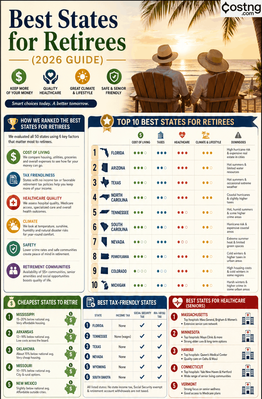 Best state to retire